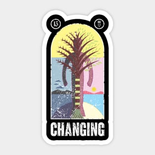 Tarot Changing Sticker